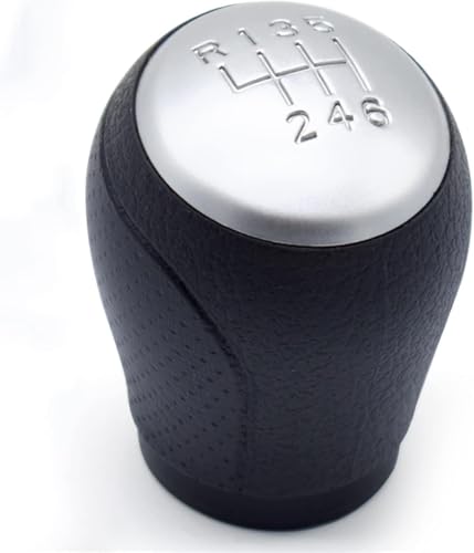 Juvra Auto-Schaltknauf Auto-Schaltknauf für Nissan für QASHQAI NJ10 +2 für X-Trail 2008-2013 6-Gang-Schaltgetriebe Schaltknauf Schalthebelkopf Handball von Juvra