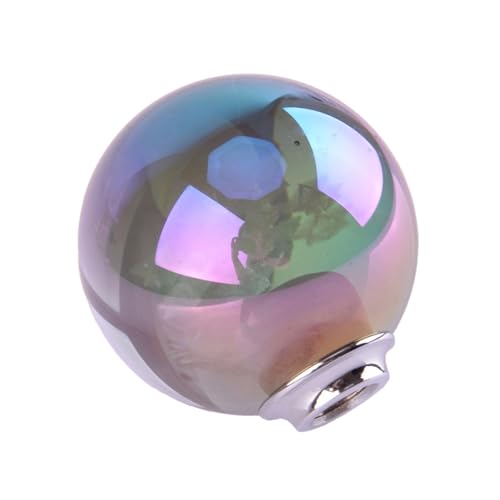 Juvra Auto-Schaltknauf Bunte manuelle Auto-Automotive-Getriebe-Schalthebel-Schaltknauf-Schalthebel-für Glas-Kristall-runde Kugel von Juvra