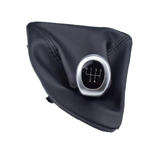 Juvra Auto-Schaltknauf Für 1er E81 E82 E87 E88 Auto Schaltknauf Hebel Gaitor Boot Cover Schalthebelknopf(5 speed set) von Juvra