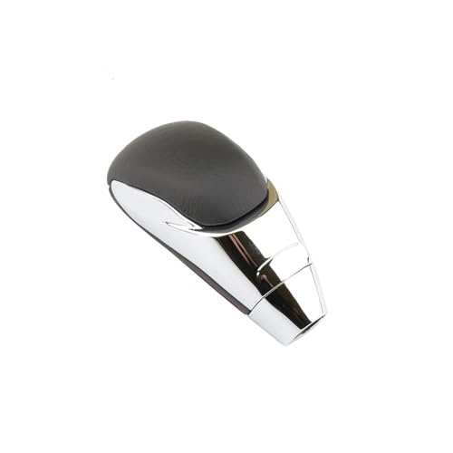 Juvra Auto-Schaltknauf Neue automatische Auto Schaltknauf Hebel Stick Kopf Getriebe Griffe für Mitsubishi für OUTLANDER EX L200 für Echtes Leder kopf(Electroplating) von Juvra