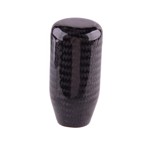 Juvra Auto-Schaltknauf Schwarz Kohlefaser Auto 73mm Schalthebel Stick Schaltknauf Kopf M8 M10 M12 für die meisten Schaltgetriebe Juvra Auto-Schaltknauf Schwarz Kohlefaser Auto 73mm Schalthebel Stick Schaltknauf Kopf M8 M10 M12 für die meisten Schaltgetriebe von Juvra