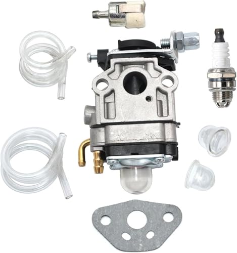 Rasenmäher-Vergaser Vergaser-Luft-Kraftstofffilter für Husqvana 125E 125R 125LD 125RD 132L 132LD 132RD 132R Vergaser, Motorradvergaser, Vergaserzubehör von Juvra