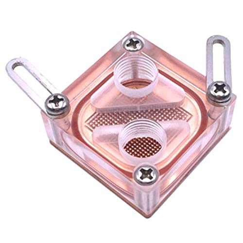 Juwaacoo Chipsatz Wasserblock Computer Wasserkühlung Acryl Transparent General Northbridge Block für Computer CPU Block Juwaacoo Chipsatz Wasserblock Computer Wasserkühlung Acryl Transparent General Northbridge Block für Computer CPU Block von Juwaacoo