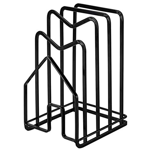 Juwaacoo Schneidebrett Organizer Ständer Halter Schneidebrett Rack Küche Arbeitsplatte Töpfe Deckel Rack Organizer Flacher von Juwaacoo