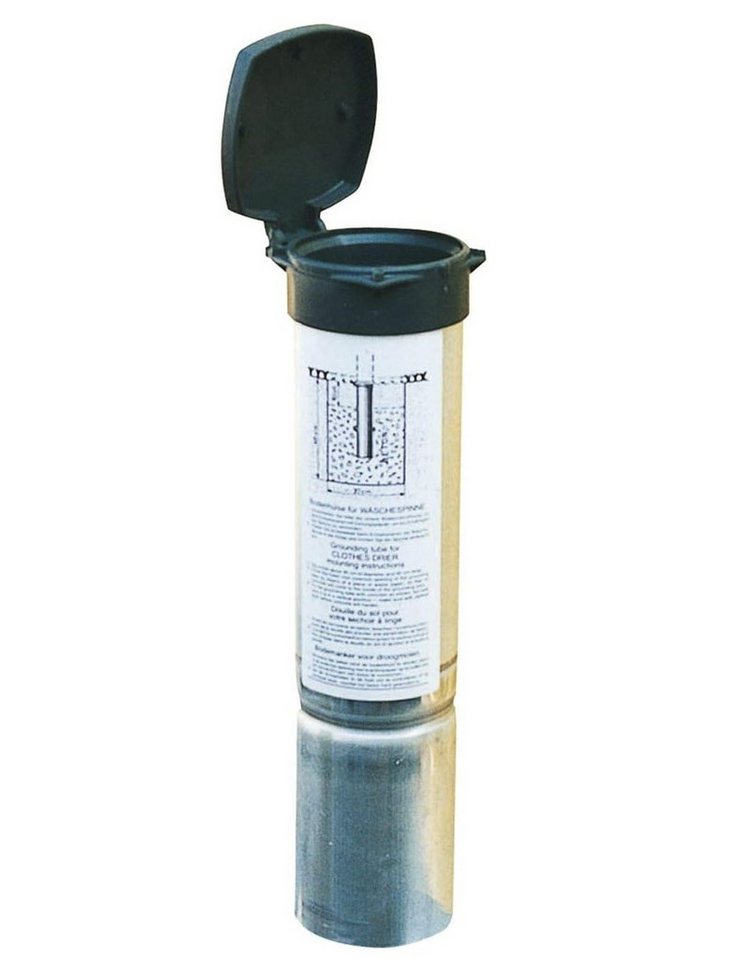 Juwel Bodenhülse Juwel Alu Bodenhülse ø 55 mm für Wäschespinnen, mit wasserdichtem Juwel Bodenhülse Juwel Alu Bodenhülse ø 55 mm für Wäschespinnen, mit wasserdichtem von Juwel