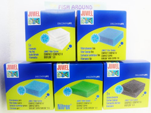 Kompakte Juwel Filter Schwämme 5 Stück von Juwel Aquarium