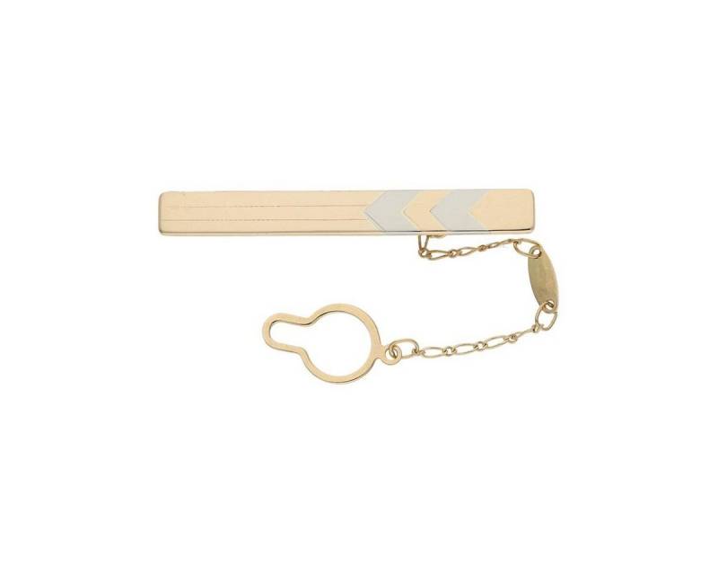JuwelmaLux Krawattenhalter JuwelmaLux Krawattenschieber 585 (14 Karat) Bicolor JL30-01-3471 von JuwelmaLux