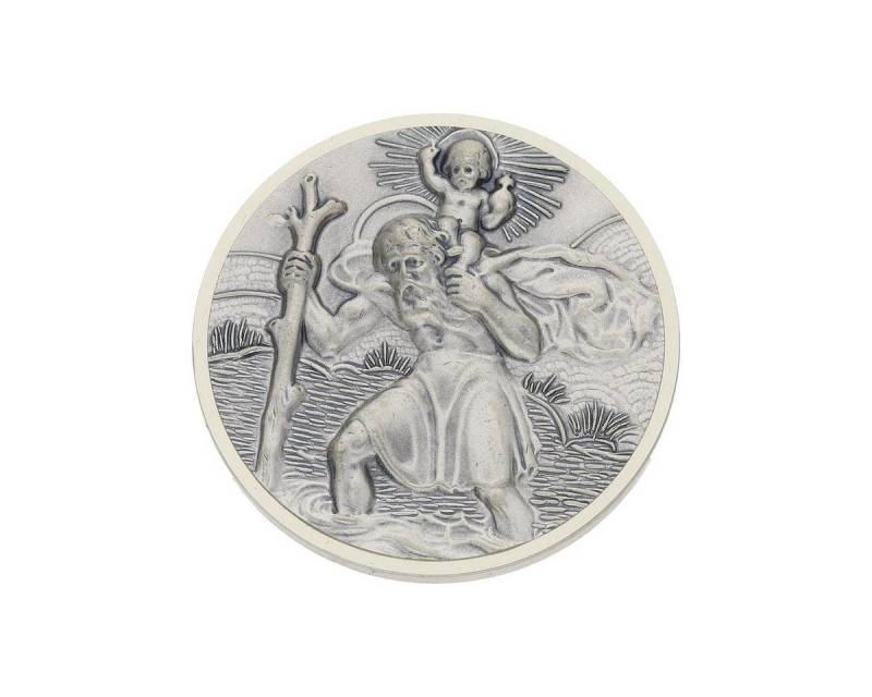 JuwelmaLux Zubehör-Set JuwelmaLux Autoplakette Christophorus versilbert JL14-02-0343 von JuwelmaLux