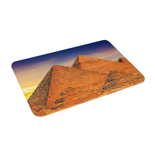 Juxweku Badematte Ägyptische Pyramiden Weich Badteppich Badezimmerteppich Duschvorleger für Badezimmer Deko,40 x 60 cm Juxweku Badematte Ägyptische Pyramiden Weich Badteppich Badezimmerteppich Duschvorleger für Badezimmer Deko,40 x 60 cm von Juxweku