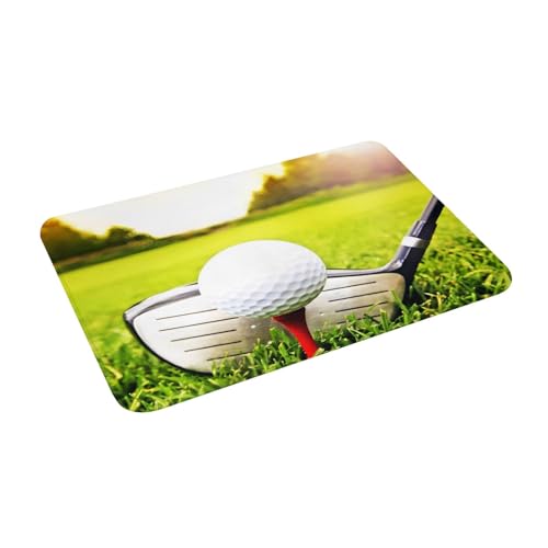 Juxweku Badematte Golfschlägerball Weich Badteppich Badezimmerteppich Duschvorleger für Badezimmer Deko,40 x 60 cm Juxweku Badematte Golfschlägerball Weich Badteppich Badezimmerteppich Duschvorleger für Badezimmer Deko,40 x 60 cm von Juxweku