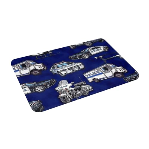 Juxweku Badematte Polizeiauto 1 Weich Badteppich Badezimmerteppich Duschvorleger für Badezimmer Deko,40 x 60 cm Juxweku Badematte Polizeiauto 1 Weich Badteppich Badezimmerteppich Duschvorleger für Badezimmer Deko,40 x 60 cm von Juxweku