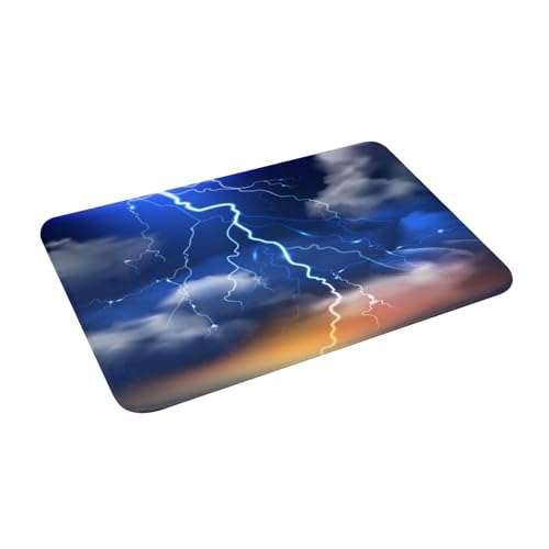 Juxweku Badematte Stürmischer Himmel mit schweren Wolken Weich Badteppich Badezimmerteppich Duschvorleger für Badezimmer Deko,40 x 60 cm Juxweku Badematte Stürmischer Himmel mit schweren Wolken Weich Badteppich Badezimmerteppich Duschvorleger für Badezimmer Deko,40 x 60 cm von Juxweku