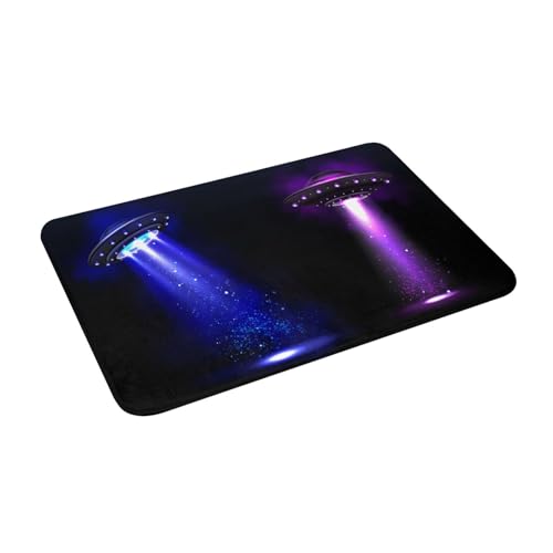 Juxweku Badematte UFO Außerirdische Raumschiffe Weich Badteppich Badezimmerteppich Duschvorleger für Badezimmer Deko,40 x 60 cm Juxweku Badematte UFO Außerirdische Raumschiffe Weich Badteppich Badezimmerteppich Duschvorleger für Badezimmer Deko,40 x 60 cm von Juxweku