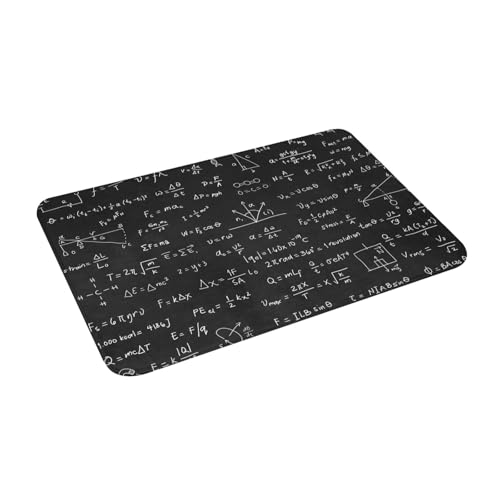 Juxweku Badematte Wissenschaftliche Mathematik Tafel Schwarz Weich Badteppich Badezimmerteppich Duschvorleger für Badezimmer Deko,40 x 60 cm Juxweku Badematte Wissenschaftliche Mathematik Tafel Schwarz Weich Badteppich Badezimmerteppich Duschvorleger für Badezimmer Deko,40 x 60 cm von Juxweku