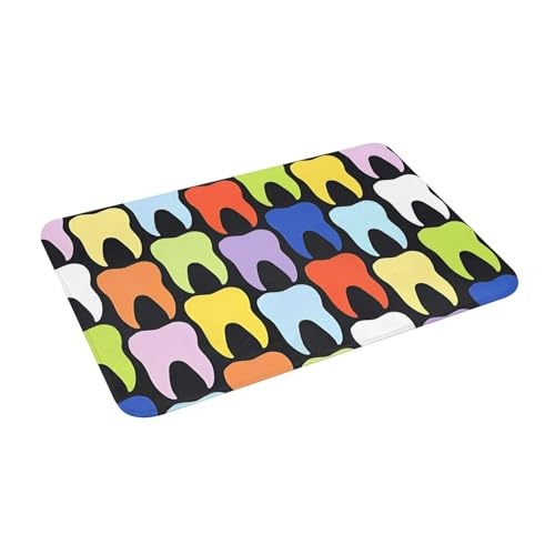 Juxweku Badematte Zahnhygiene Weich Badteppich Badezimmerteppich Duschvorleger für Badezimmer Deko,40 x 60 cm Juxweku Badematte Zahnhygiene Weich Badteppich Badezimmerteppich Duschvorleger für Badezimmer Deko,40 x 60 cm von Juxweku
