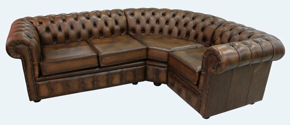 Ecksofa Ledersofa Braun Polster Eck Couch Garnitur Sitz Design von Jv Moebel