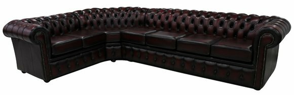 XXL Big Sofa Couch Chesterfield L Form Polster Ledersofa Sofas von Jv Moebel