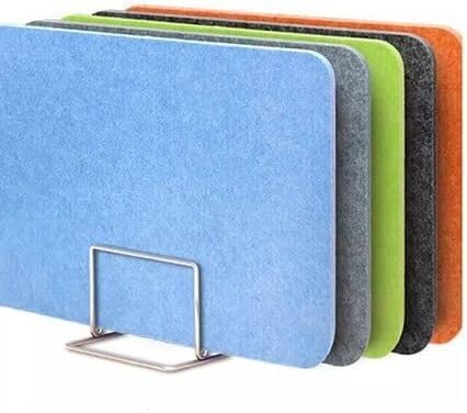 JvFbjLF 4 Schreibtische, Sichtschutzwände, Sichtschutzpaneele, Schreibtischtrennwände fürs Büro(Blu,30X40cm) von JvFbjLF
