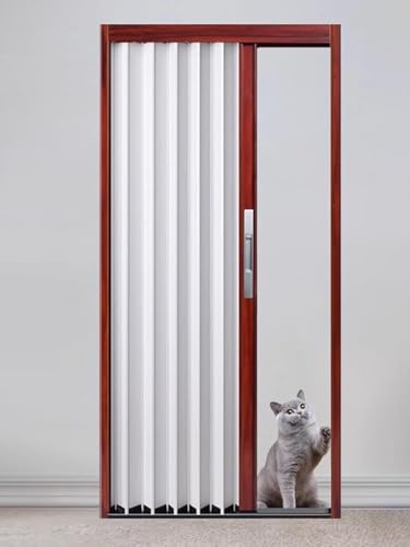 JvFbjLF Innentüren Akkordeontüren Innen Multifold Scheunentor for Schlafzimmer Badezimmer Küche Büro(38x80in(96x203cm)) von JvFbjLF