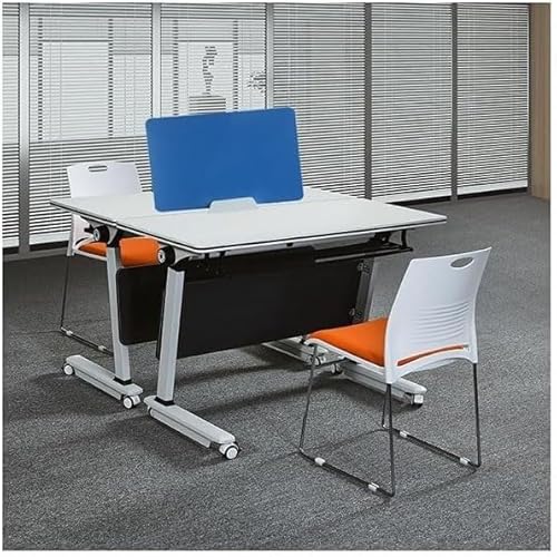 JvFbjLF Schreibtisch-Sichtschutzteiler, Schreibtisch-Stand-Up-Partition, Schreibtisch, Klassenzimmer, Bibliothekszimmer, Schreibtisch(Blu,40x50cm) von JvFbjLF