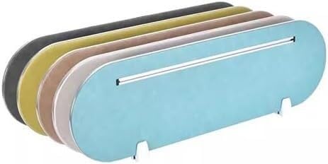 JvFbjLF Schreibtisch-Sichtschutzteiler mit Stützfüßen, schalldichte Trennwand for Klassenzimmerschreibtische(Beige,30X60X0.5CM) von JvFbjLF