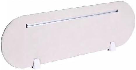 JvFbjLF Schreibtisch-Sichtschutzteiler mit Stützfüßen, schalldichte Trennwand for Klassenzimmerschreibtische(Bianco,30X60X0.5CM) von JvFbjLF