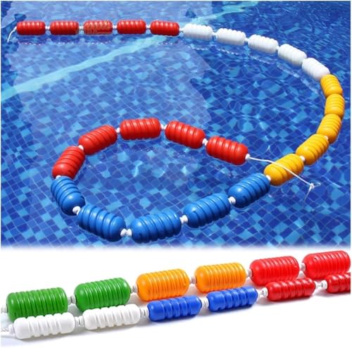 JvFbjLF Schwimmumlenker mit Sicherheitsgurt und Schwimmhilfe for Wettkampf-Spas und Flache Innen-/Außenpoolumlenker(9cm,18/59.06FT) von JvFbjLF