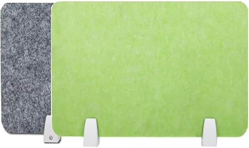 JvFbjLF Sichtschutz for den Schreibtisch, Schallschutz-Trennwand-Clip – vertikale Schreibtisch-Trennwand, Klassenzimmer, Bibliothek, Schreibtisch(Green,50x30cm) von JvFbjLF