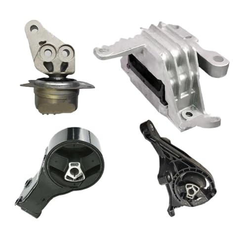 Motorhalterungen 4PCS Für Buick LaCrosse Für Regal 22812920 13228270 13228303 13227719 Motor Übertragung Getriebe Halterungen Motorhalterung(4 PCS First Design) von Jvdoipgd