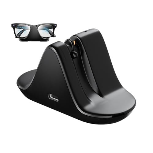 Jvjggag Brille Ladestation - Dockständer mit Indikator für Reisenkomfort | Kompakte Basis mit LED -Signal, effizient von Jvjggag