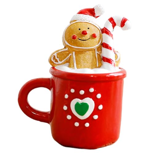 Jvjggag Resin Statues, Teacup Ornament, Fireplace Collectibles, Christmas Table Decorations, Resin Teacup Ornament for Christmas Shelf and Table Decoration for Holiday Decor Jvjggag Resin Statues, Teacup Ornament, Fireplace Collectibles, Christmas Table Decorations, Resin Teacup Ornament for Christmas Shelf and Table Decoration for Holiday Decor von Jvjggag