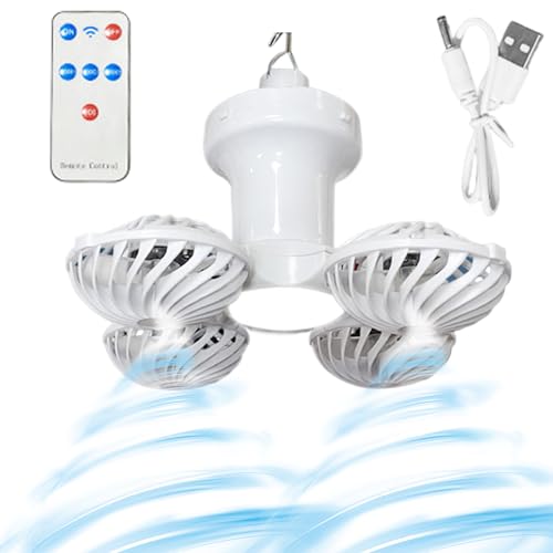 Jvjggag Solar Ventilatoren | Solardeckenventilator Mit Licht Für Außenbereich,2 In 1 Luftzirkulator Faltbare Laterne Mit Fernbedienung Für Camping Picknick Zelt Jvjggag Solar Ventilatoren | Solardeckenventilator Mit Licht Für Außenbereich,2 In 1 Luftzirkulator Faltbare Laterne Mit Fernbedienung Für Camping Picknick Zelt von Jvjggag