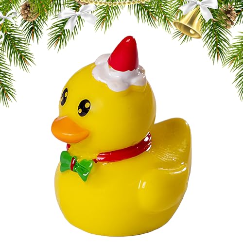 Mini Ducks - Weihnachts -Miniatur -Entenfiguren für festliche Dekoration | Harz mit handbemalten Details, 2-3 cm süße Tierverzierungen, Strumpfstoffe für Kuchengartenpool-Klassenzimmer Badezimmer Mini Ducks - Weihnachts -Miniatur -Entenfiguren für festliche Dekoration | Harz mit handbemalten Details, 2-3 cm süße Tierverzierungen, Strumpfstoffe für Kuchengartenpool-Klassenzimmer Badezimmer von Jvjggag