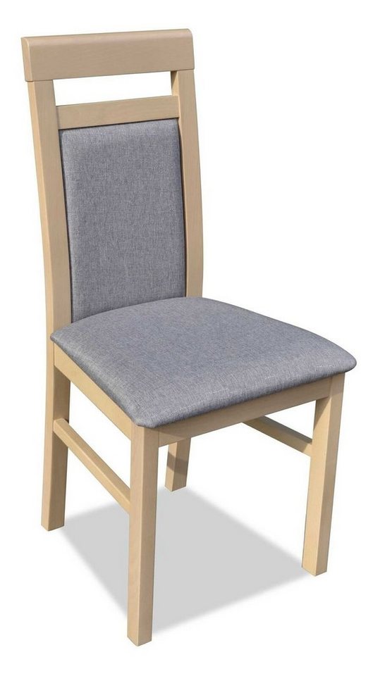 JVmoebel Stuhl Stühle Wohnzimmer Esszimmer Lehnstuhl Polsterstuhl ohne Armlehne Luxus (1 St) von Jvmoebel
