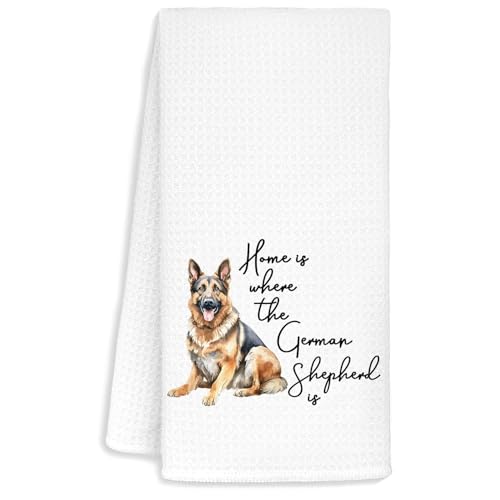 Jvpke Geschirrtücher für Badezimmer und Küche, Motiv: Deutscher Schäferhund, 40,6 x 61 cm Jvpke Geschirrtücher für Badezimmer und Küche, Motiv: Deutscher Schäferhund, 40,6 x 61 cm von Jvpke