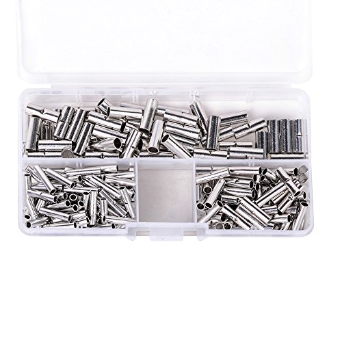 200 Stück Kupfer Butt Splice Stecker Kabel Draht Crimp Solder Terminals 22–10 Awg mit Box von Jwn