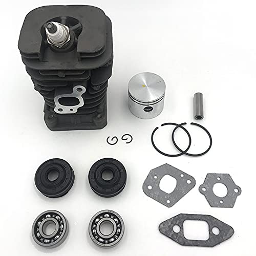 41,1 mm Kettensägen-Zylinder und Dichtung, Kolben, Assy Zündkerze, Rillenkugellager Kit für Partner 350 Partner 351 von Jwn