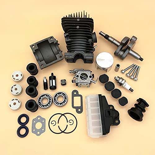 42,5 mm Motorsägenteile Motor Montage Zylinder Kolben Vergaser AV Puffer für Stihl MS250 MS230 025 023 MS 250 230 Ersatzteile von Jwn