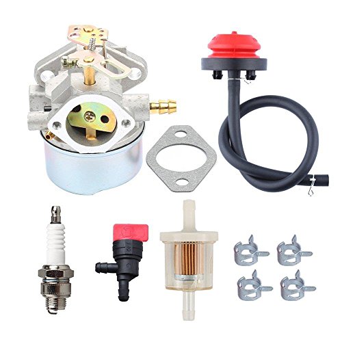 640052 Vergaser + Primerpumpe Kraftstofffilter für Tecumseh HMSK80 hmsk85 hmsk90 hmsk100 hmsk105 hmsk110 lh318sa lh358sa Schneefräse Thrower 640054 640349 8HP 9HP 10HP Engin von Jwn