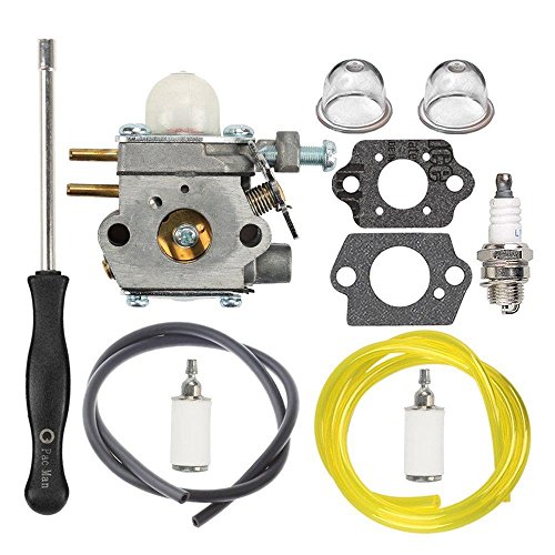 753 06190 Vergaser mit Fuel Line Filter Zündkerze für MTD Troy Bilt tb21ec TB22 tb22ec tb32ec tb42bc tb80ec tb2040 X P Rasentrimmer Motorsense von Jwn