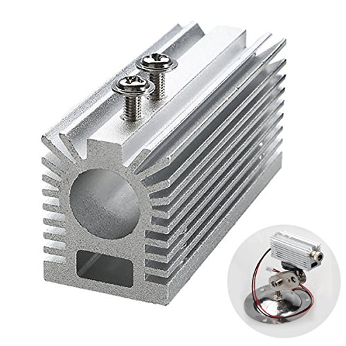 Aluminium-Kühlgehäuse, Laser-Kühlkörper-Halterung, Teil 58 x 22 x 27 mm, für 12 mm Lasermodul-Maschinerieteile Aluminium-Kühlgehäuse, Laser-Kühlkörper-Halterung, Teil 58 x 22 x 27 mm, für 12 mm Lasermodul-Maschinerieteile von Jwn