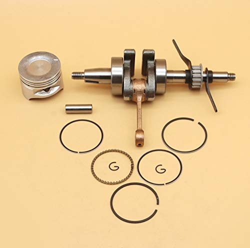 Kolbenring-Set für Kurbelwelle 39 mm für Honda GX35 GX 35 4-Coupe Motor Rasentrimmer Rasentrimmer Motor 13101-Z0Z-000 von Jwn