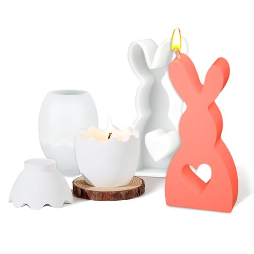 3D Kaninchen Kerze Silikonform, Geldgeschenk Kommunion Silikonform kerzenhalter, Kaninchen gießformen silikon, Epoxidharz Formen Egg Box Resin Mold,Harz Silikonform 3D Kaninchen Kerze Silikonform, Geldgeschenk Kommunion Silikonform kerzenhalter, Kaninchen gießformen silikon, Epoxidharz Formen Egg Box Resin Mold,Harz Silikonform von jwogngls