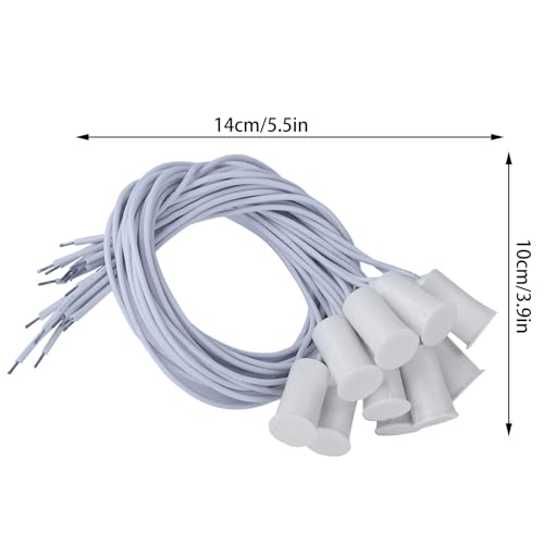 ﻿10PCS Wired Door Sensor,NC Recessed Wired Door Window Sensor Magnetic Reed Switch for Home Security Alarm System von Jwthee