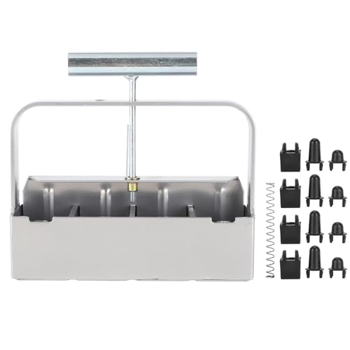 Authentic Soil Block Maker, Soil Blocking Tool 4 Cell Seed Blocker Hand Held Blocking Tool Seed Dibbles for Tray Outdoor Plants Authentic Soil Block Maker, Soil Blocking Tool 4 Cell Seed Blocker Hand Held Blocking Tool Seed Dibbles for Tray Outdoor Plants von Jwthee