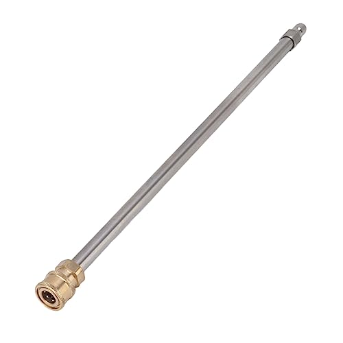 Druckreiniger -Verlängerungsstab, 16 Zoll Edelstahl 1/4 Zoll Universal Quick Connect Lance Extension, passt die meisten Druck- und Kraftwaschmaschinen an Druckreiniger -Verlängerungsstab, 16 Zoll Edelstahl 1/4 Zoll Universal Quick Connect Lance Extension, passt die meisten Druck- und Kraftwaschmaschinen an von Jwthee