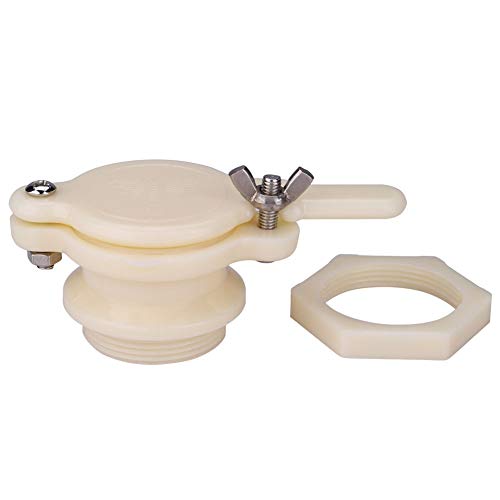 Jwthee 2 Pack Honey Gate Valve for Extractor, Durable Nylon Honey Gate,Leak Proof Food Bottling Tool, Honeys Extractor Tap, Honeys Extraction Equipment von Jwthee