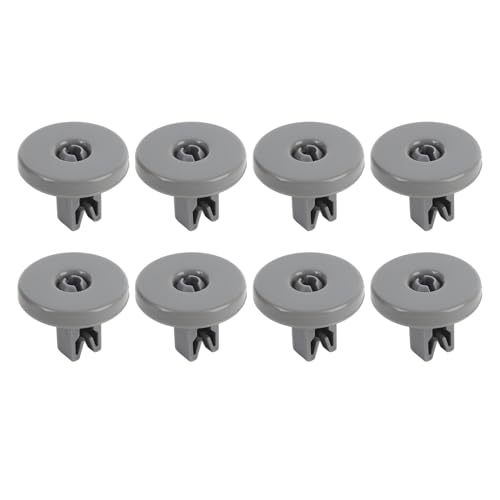 Jwthee Dishwasher Lower Rack Wheels, 8PCS Replacement Wheels for Dishwasher Rack Bottom Rack Wheels Replacement von Jwthee