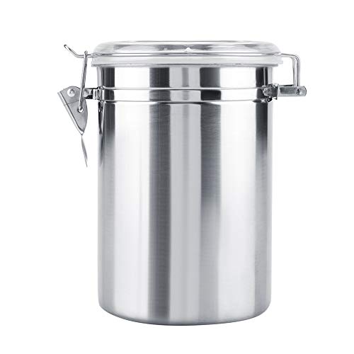 Kaffeebehälter Für Gemahlenen Kaffee, Kaffeebohnen-Aufbewahrung, Kaffee-Aufbewahrungsbehälter, Luftdichte Kaffee-Aufbewahrungsbehälter, Kaffeedose, Kaffeehalter, Küchenkanister Für Zucker(XL) von Jwthee