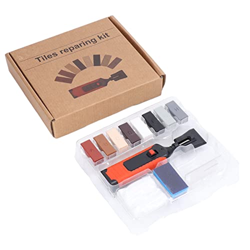 Porzellanfliesenreparaturkit, Porzellanreparatur -Kit mit elektrischem Heizstift, Fliesenbodenreparatur Kittel Reparatur Elektrischer Heizstift Wachs Block Set Set Porzellanfliesenreparaturkit, Porzellanreparatur -Kit mit elektrischem Heizstift, Fliesenbodenreparatur Kittel Reparatur Elektrischer Heizstift Wachs Block Set Set von Jwthee